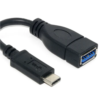 Type-C к USB 3.0 женский кабель для передачи данных с короткой линией передачи данных конвертер OTG подходит для мобильных телефонов, автомобилей и чтения USB-накопителей