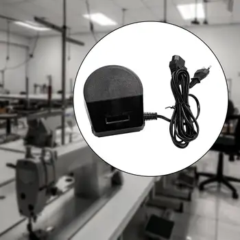 Регулятор скорости ножной педали Простые в использовании Инструменты для изготовления поделок Запасные части для шитья Противоскользящая Ножная педаль швейной машины ЕС
