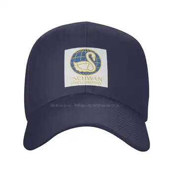 Графический принт логотипа Schwan Food Company Повседневная джинсовая кепка Вязаная шапка Бейсболка