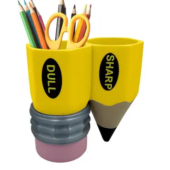 Подставка для карандашей для рабочего стола, Органайзер для карандашей, Креативное хранилище ручек для карандашей, Держатель для ручек из смолы, подарок на День защиты детей