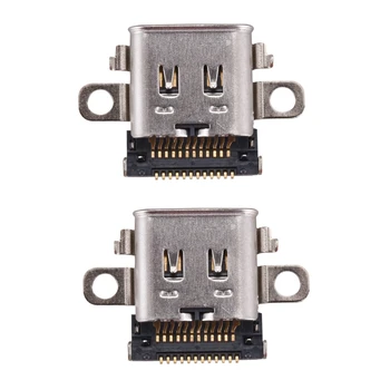 2X зарядных порта USB Type-C Для ремонта разъема зарядного устройства для Nintendo Switch