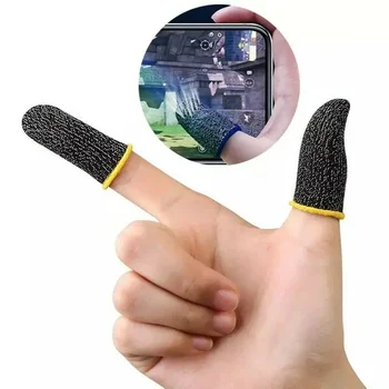 1 Пара Перчаток Для Большого Пальца Из Ультратонкого Волокна, Защищающих От Пота, Для Игры
