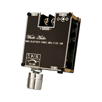 Плата аудиоусилителя ZK-301B Mono 30 Вт BT5.3 Поддерживает Pair Box и формат E1YA MP3WMA WAV FLAC APE с потерями