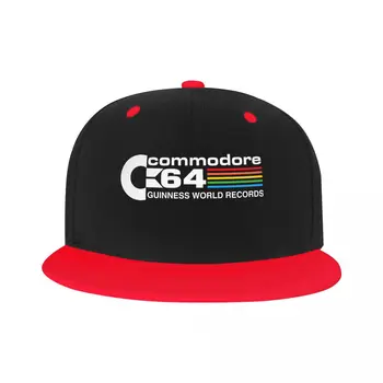 Изготовленная на заказ крутая бейсболка с логотипом Commodore, женская Мужская бейсболка для компьютерного гика, бейсболка в стиле хип-хоп, уличная шляпа для папы