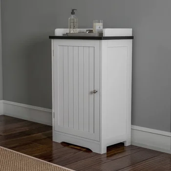 Шкаф для ванной комнаты Somerset Home – Напольный шкаф для хранения (белый) Шкаф для хранения