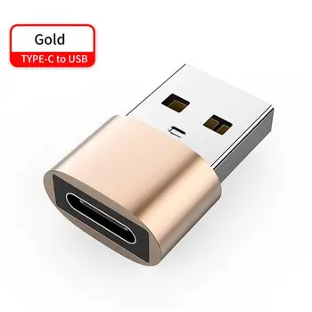 Новый светодиодный OTG-адаптер USB-Type C с Гнездовыми разъемами Micro-USB USB3.0-Type-C Адаптер для Разъемов