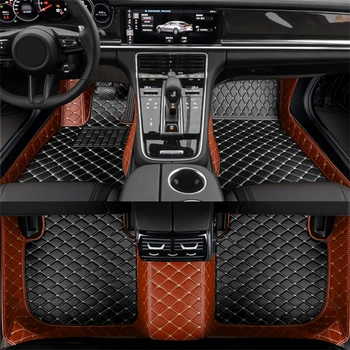 Автомобильные коврики из искусственной кожи на заказ для Audi Q5 Sportback Q5L 2021-2023 годов выпуска Детали интерьера Автомобильные аксессуары