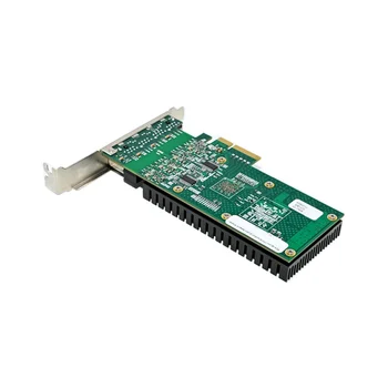 PCI-E X4 Гигабитный 4-портовый сервер, сервер сетевой карты, NIC I210-T4 RJ45 Ethernet, NIC Промышленная сеть видеонаблюдения