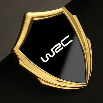 автомобильные наклейки с 3D металлическими аксессуарами, автоаксессуары для логотипа чемпионата мира по ралли wrc fia