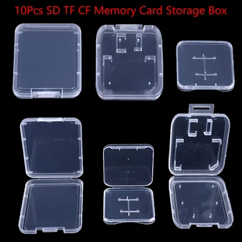 5/10 шт. Прозрачный пластиковый игровой картридж, коробка для карточек, чехол, защитный держатель для хранения Games Boy Advance