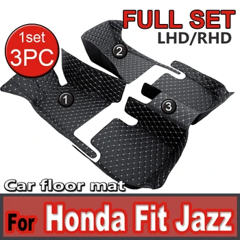 Автомобильные Коврики Для Honda Fit Jazz Hybrid GP5 GP6 2014 ~ 2020 Водонепроницаемый Защитный Коврик Alfonbrillas De Coche Автомобильные Аксессуары