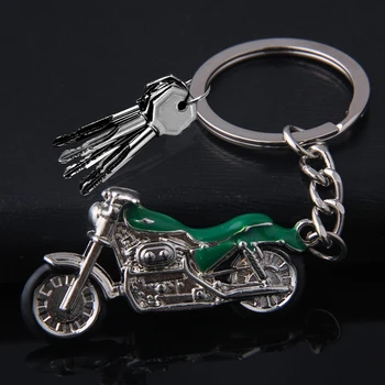 Подвески для горных мотоциклов, брелок Для ключей от автомобиля Новой модели, Цветная металлическая сумка, Аксессуары для шармов, Брелок для ключей 3D Crafts