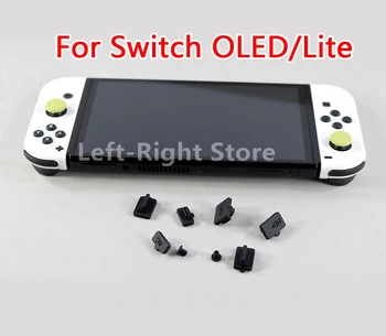 2 комплекта Для Switch OLED Пылезащитный Резиновый Штекер Пылезащитный Штекер Для Игровой консоли Nintendo Switch Oled Силиконовый Пылезащитный Чехол Против Царапин