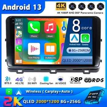 Android 13 Автомобильный Радиоприемник Для Kia Ceed 3 CD 2018 2019 2020 2021 2022 Навигация GPS Мультимедийный Видеоплеер Стерео Carplay + Авто WiFi