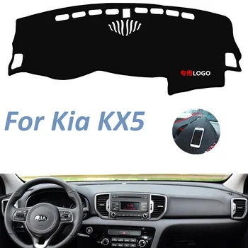 Для Kia KX5 с левым и правым рулем Нескользящий коврик для приборной панели, ковер для инструментов, автомобильные аксессуары