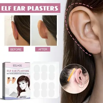 Ушные пластыри Elf V-Образные Наклейки Elf Водонепроницаемый Шпон V-Образное Ухо Ear Ear Stereoty Наклейки Вертикальные Наклейки M0S5