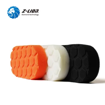 Z-LION Губка для полировки, Набор инструментов для ручной восковой эпиляции, Чистящие средства для полировки автомобиля, 3шт 75*150*25 мм