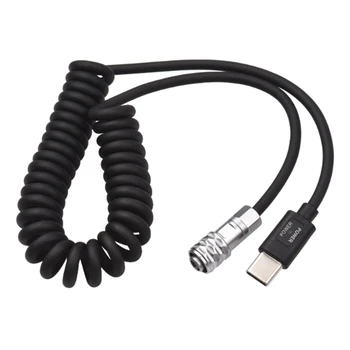 Замена Кабеля Питания Andoer USB-C USB-C Для Карманной Кинокамеры Blackmagic BMPCC 4K/6K На Пружинный Кабель USB Type-C