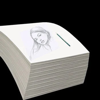 100 Листов хлопчатобумажной акварельной бумаги для холодного прессования Бумага для рисования для студентов-акварелистов, начинающих художников