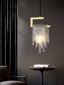 Светодиодная люстра серии Art Deco Glass Crystal, Подвесной светильник, Подвесные светильники Lampen, Подвесной светильник для фойе, коридора, прихожей
