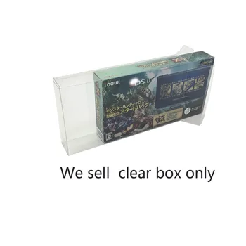 Прозрачный чехол для домашних животных для игровой консоли NEW3DSLL Monster Hunter 4, лимитированная серия, коробка для хранения, кейс для сбора пожертвований