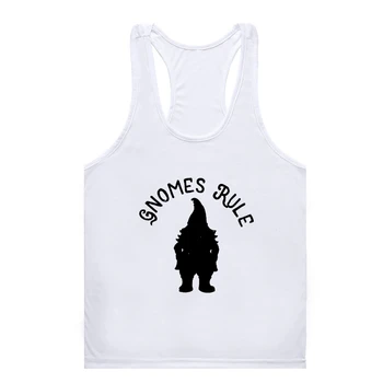 Gnomes Rule LitRPG Gnome gym gym clothing man Design Мужская футболка для спортзала мужская одежда для спортзала Дизайнерская хлопчатобумажная футболка для спортзала одежда для спортзала man 3