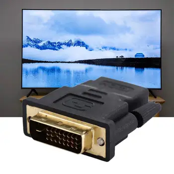 Адаптер-Удлинитель HDTV Adapte DVI-HDMI-совместимый Адаптер DVI Конвертер HDMI-совместимый Адаптер DVI-HDMI Адаптер