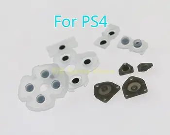 50 компл./лот 5 в 1/9 в 1 наборе для Playstation 4 PS4 JDS001 011, силиконовые резиновые токопроводящие накладки, запчасти для ремонта контроллера