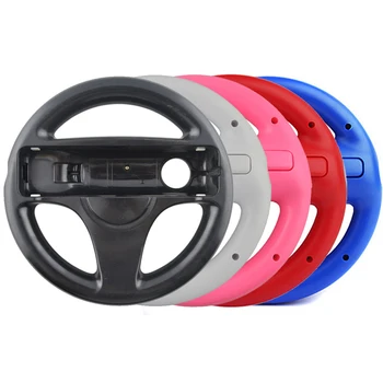 5-цветное прочное пластиковое рулевое колесо для Nintend для консоли дистанционного управления Wii Mario Kart Racing Games