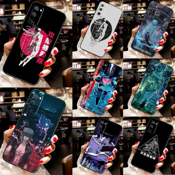 Аниме-чехол Ghost In The Shell Для Samsung Galaxy Note 20 Ultra Note 10 S8 S9 S10 Plus S20 FE S21 S22 Ultra Case