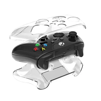 Кристальный чехол для контроллера Xbox Серии X Защитный чехол для беспроводного контроллера XBOX SX Прозрачный кристальный чехол для контроллера