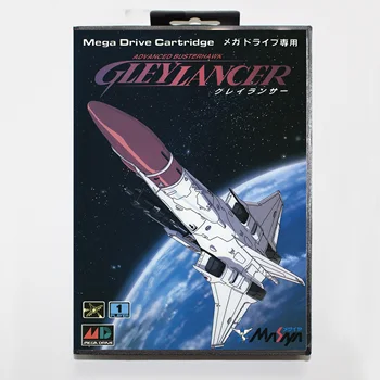 Горячая распродажа игровой карты AB Gleylancer с розничной коробкой 16-битной MD Cart для Sega Mega Drive / Genesis System