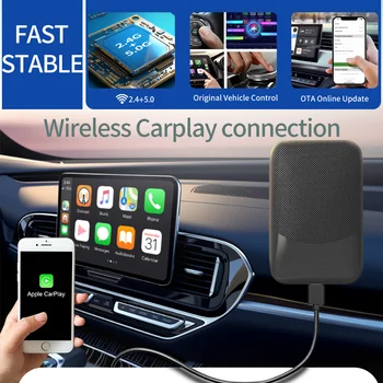 Hang Jing Автомобильный беспроводной адаптер CarPlay для Android, ключ 