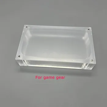 Прозрачная Магнитная акриловая коробка для хранения игровых принадлежностей Sega Game Gear, крышка игровой консоли GG, коробка для дисплея, подставка для игровых аксессуаров
