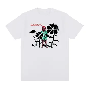 Винтажная футболка number girl, Япония, японская группа Rock 90-х, хлопковая мужская футболка, новая футболка, женские топы