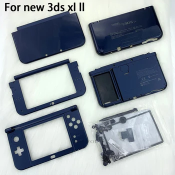 Ограниченное количество синих запасных частей для полного корпуса для новых консольных аксессуаров 3DS XL/LL Прямая поставка
