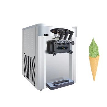 Высококачественная Машина Замороженного Йогурта Верхней Части Шкафа Для Мягкого Мороженого Для Продажи 110V 220V