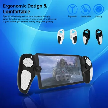 силиконовая накладка Portal Grip для PlayStation с Разрезным Нескользящим рисунком в виде сот Улучшает ощущение управления