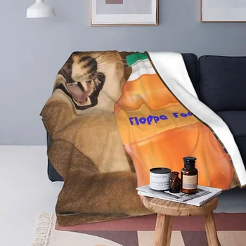 Одеяла с большой складкой, Забавный Мем, шерсть Каракалевой кошки, Винтажные Теплые Одеяла для украшения дома