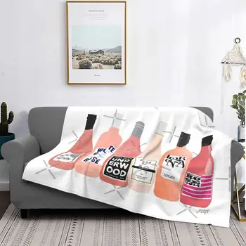 Розовые бутылки 1 Одеяло, покрывало на кровать, Лоскутное одеяло, покрывала для кровати, декоративные покрывала для дивана