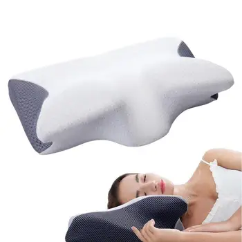 Ортопедическая подушка с эффектом памяти для сна, поддерживающая шею, Эргономичная подушка для снятия давления, подушка для отскока, постельное белье