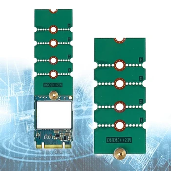 M.2 NGFF NVMe SSD 2230 2242 Удлинительные кронштейны для адаптера длиной от 2260 до 2280 мм Рамка конвертера жесткого диска SSD Soild