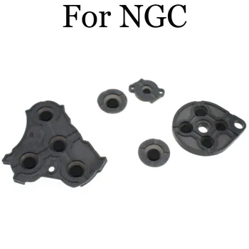 2 комплекта Запасных Частей Для контроллера NGC Nintendo GameCube Проводящая Силиконовая Накладка Для Кнопок