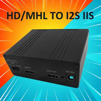 HD/MHL Для I2S IIS Двухрежимный цифровой аудиосигнал IIS I2S I2S/Оптический/DSD/Коаксиальный Новый
