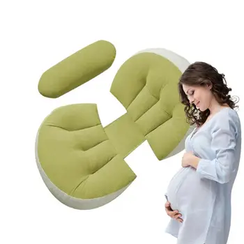 Подушка для тела для беременных женщин, поддерживающая живот в форме морской раковины, удобная подушка для беременных, 30 градусов, подушка для беременных, для