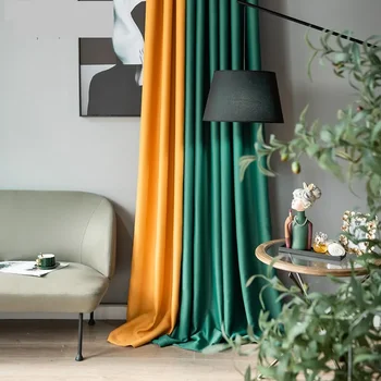 Современные простые высокоточные шторы Cortina для гостиной, шторы с высокой затененностью, шторы для спальни, Сшитые шторы из тюля на заказ