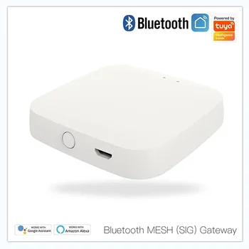 НОВЫЙ Bluetooth-шлюз Tuya Smart SIG Mesh WiFi Приложение Smart Life с дистанционным управлением, работающее с Alexa Google Home