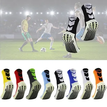 Новые футбольные носки для мужчин и женщин, нескользящие спортивные носки с силиконовой подошвой, футбольные баскетбольные носки Arrow, футбольные носки для Swe