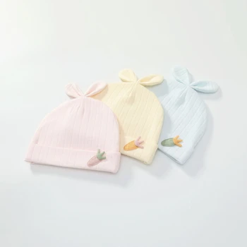 Детская шапочка L5YF 0-3месяца, шапочка-бини, прекрасный головной убор, нейтральный в гендерном отношении детский головной убор