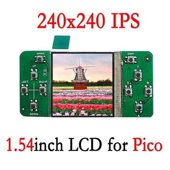 1,54-дюймовый ЖК-модуль ЖК-дисплея 240X240 пикселей для Raspberry Pi Pico